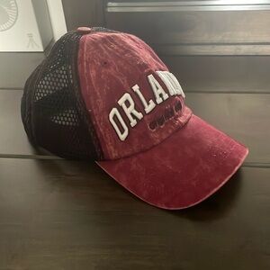 Orlando Snap Back hat. Bought in Orlando.